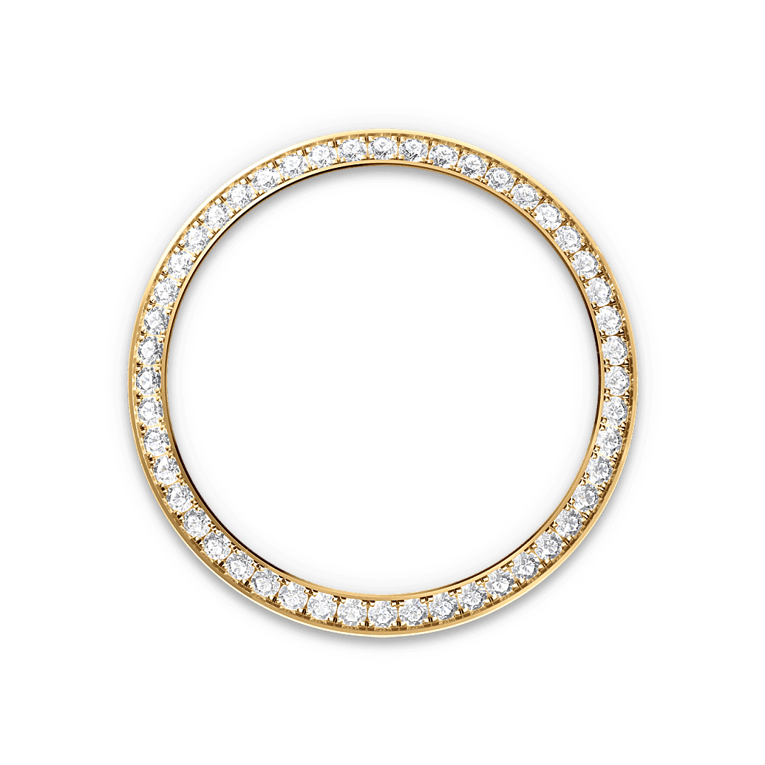 Bezel med innsatte diamanter