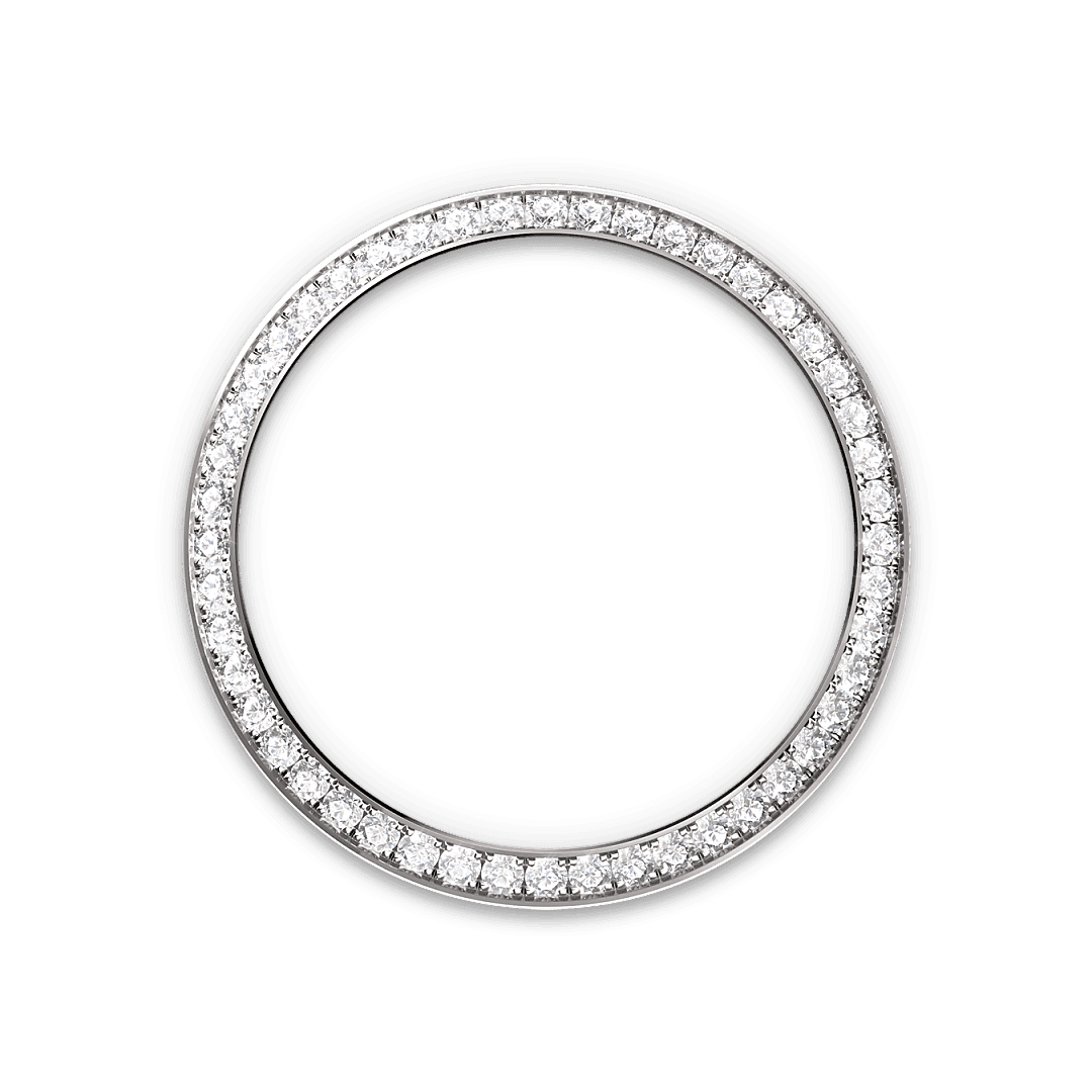 Bezel med innsatte diamanter
