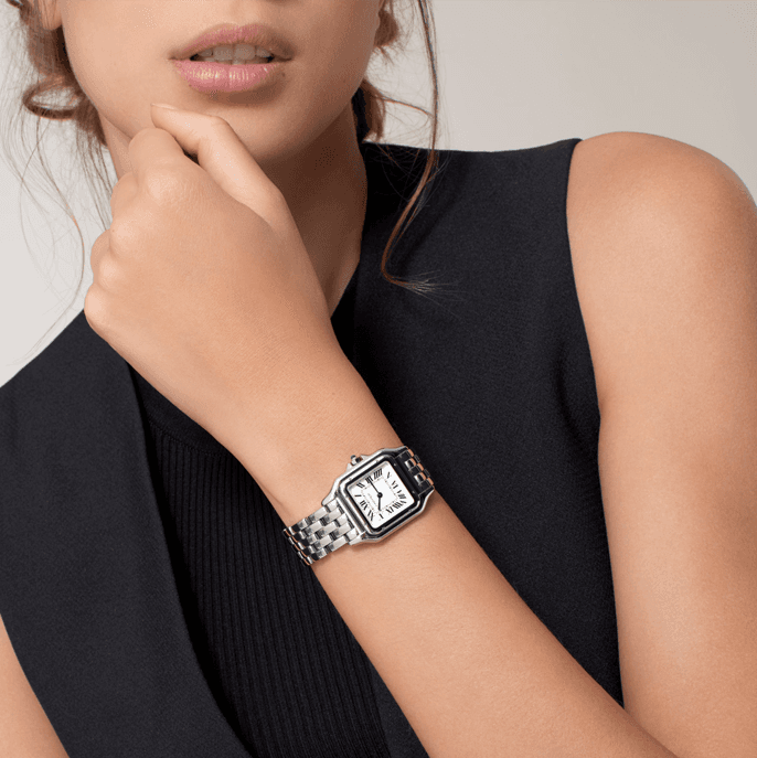 Cartier Panthère de Cartier Medium - stål | Urmaker Bjerke