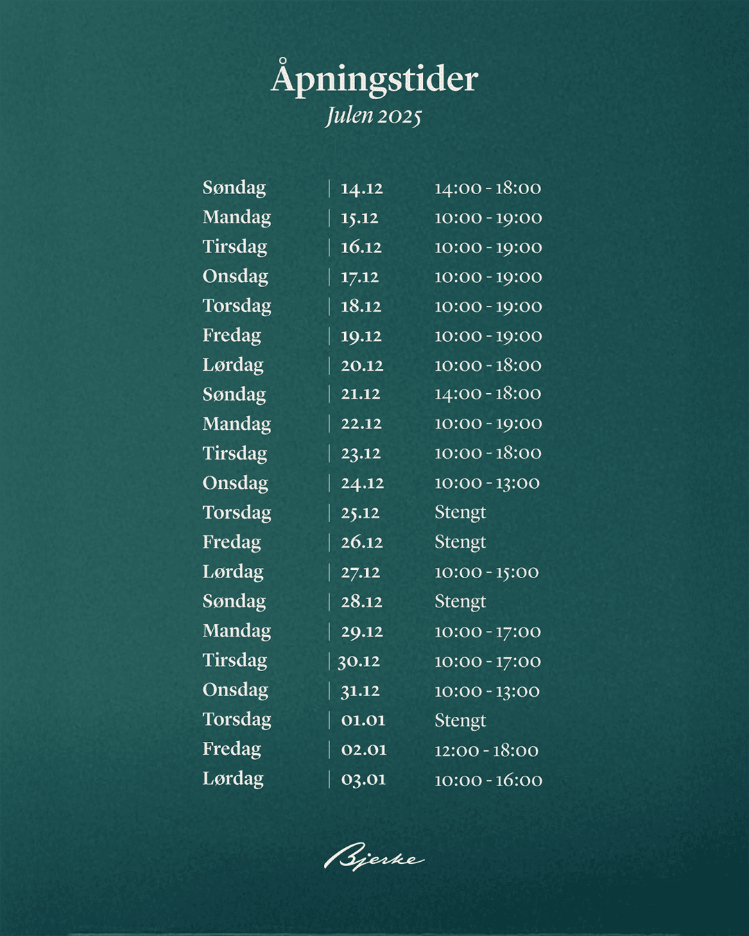 A4 - Print- Oslo_åpningstider