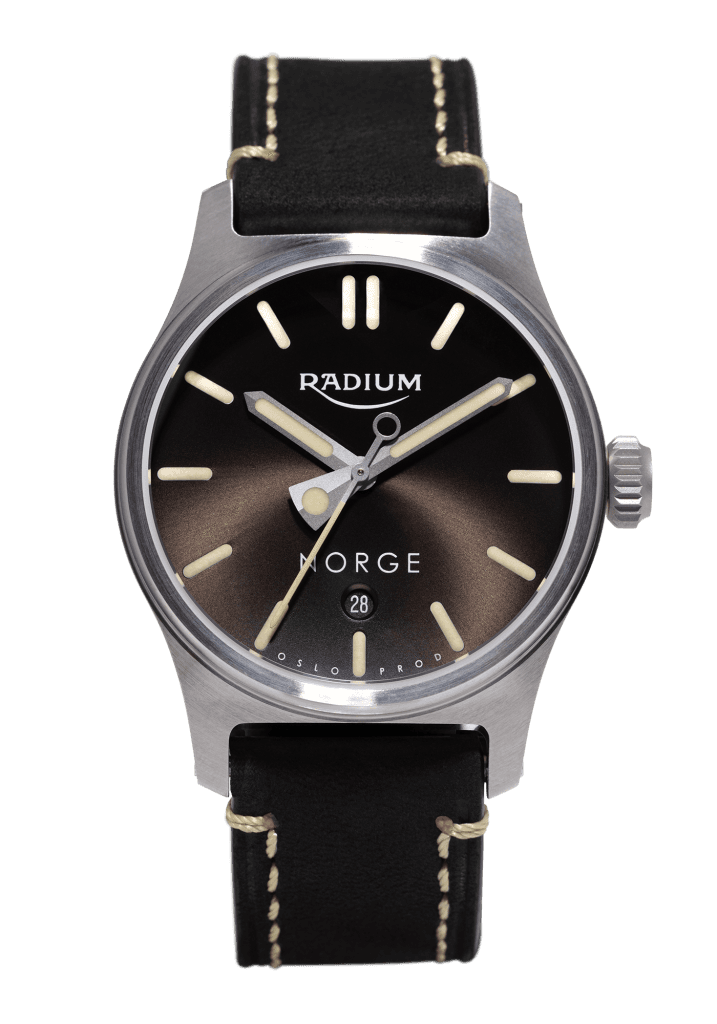 Radium Classic Steel Date-Grey Sunburst _SB